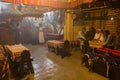 LALIBELA, ETHIOPIA - MARCH 30, 2019: Interior of a Tej bet (house for drinking honey wine called tej) in