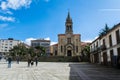 Lalin, Spain - February 2018. Royalty Free Stock Photo