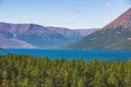 Lama Lake on Putorana Plateau. Russia