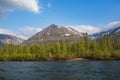 Lama Lake on Putorana Plateau, Taimyr. Russia