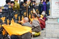 Lama outside the Dazhao Temple