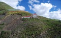 The lama temple in mountain