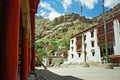 Lamaist monastery in ladakh Royalty Free Stock Photo