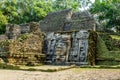 Lamanai archaeological reserve mayan Mast Temple in Belize