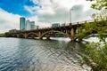 Lamar Street Bridge Royalty Free Stock Photo