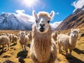 Lamas Royalty Free Stock Photo