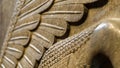 Lamassu wing detail