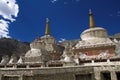 Lamayuru buddhist monastery in Ladakh Royalty Free Stock Photo