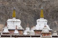 Lamayuru buddhist monastery. Ladakh in the north India. Royalty Free Stock Photo