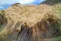 Lamayuru moonland - Picturesque lifeless mountain landscape on a section of the Leh-Kargil route in the Himalayas