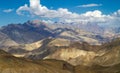 Lamayuru moonland - Picturesque lifeless mountain landscape on a section of the Leh-Kargil route in the Himalayas