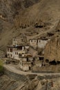 Lamayuru village against mountain, Leh-Ladakh, north of India