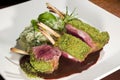 Lamb Chop in Herb Crust