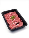 Lamb Chop Meat Tray