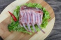 Lamb Frenched Rack Royalty Free Stock Photo