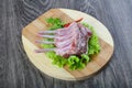Lamb Frenched Rack Royalty Free Stock Photo