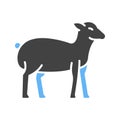 Lamb icon vector image.