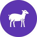 Lamb icon vector image.