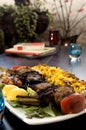 Lamb kabob Royalty Free Stock Photo