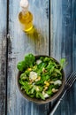 Lamb lettuce salad Royalty Free Stock Photo