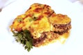 Lamb moussaka Royalty Free Stock Photo