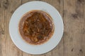 Lamb navarin from above