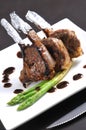 Lamb rack Royalty Free Stock Photo