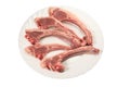 Lamb ribs Royalty Free Stock Photo