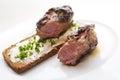 Lamb steak Royalty Free Stock Photo