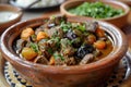 Lamb Tagine: A slow-cooked stew originating from North Africa