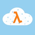 Lambda seamless. Development process. IT Concept.