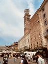 Lamberti Tower (Torre dei Lamberti), Verona, Italy