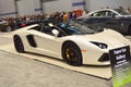 Lamborghini Aventador LP700-4 on dispay at the Chicgago Auto Show