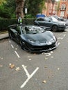 Lamborghini aventador svj black