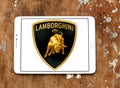 Lamborghini car logo Royalty Free Stock Photo