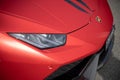 Lamborghini Huracan Front Headlights Close up