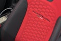 Lamborghini Huracan leather stitched sports seat