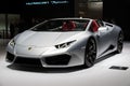 Lamborghini Huracan RWD Spyder sports car Royalty Free Stock Photo