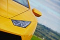 Lamborghini Huracan Supercar On The Race Track Royalty Free Stock Photo