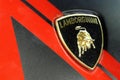 Lamborghini luxury commercial car brand emblem and logos.