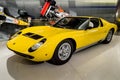 Lamborghini Miura exposed in the Cars Collection of H.S.H. the Prince of Monaco
