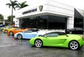 Lamborghini store in Miami