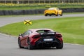 Lamborghini on track at the Goodwood Motor Circuit