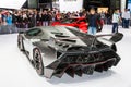 Lamborghini Veneno in Geneva Motor Show Royalty Free Stock Photo