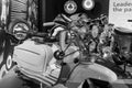 1963 Lambretta Slimstyle LI 125 Series 3 Royalty Free Stock Photo