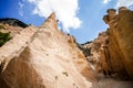 Lame Rosse Volcanic mountain formations in italy
