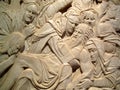 Lamentation of the dead Christ Sculpture Royalty Free Stock Photo