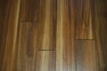 Top View Laminate Floating Floors - Floor Gap Royalty Free Stock Photo