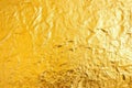 laminated gold foil showing shimmery texture