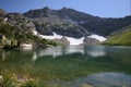 Lamoille Lake in the Ruby Mountains Royalty Free Stock Photo